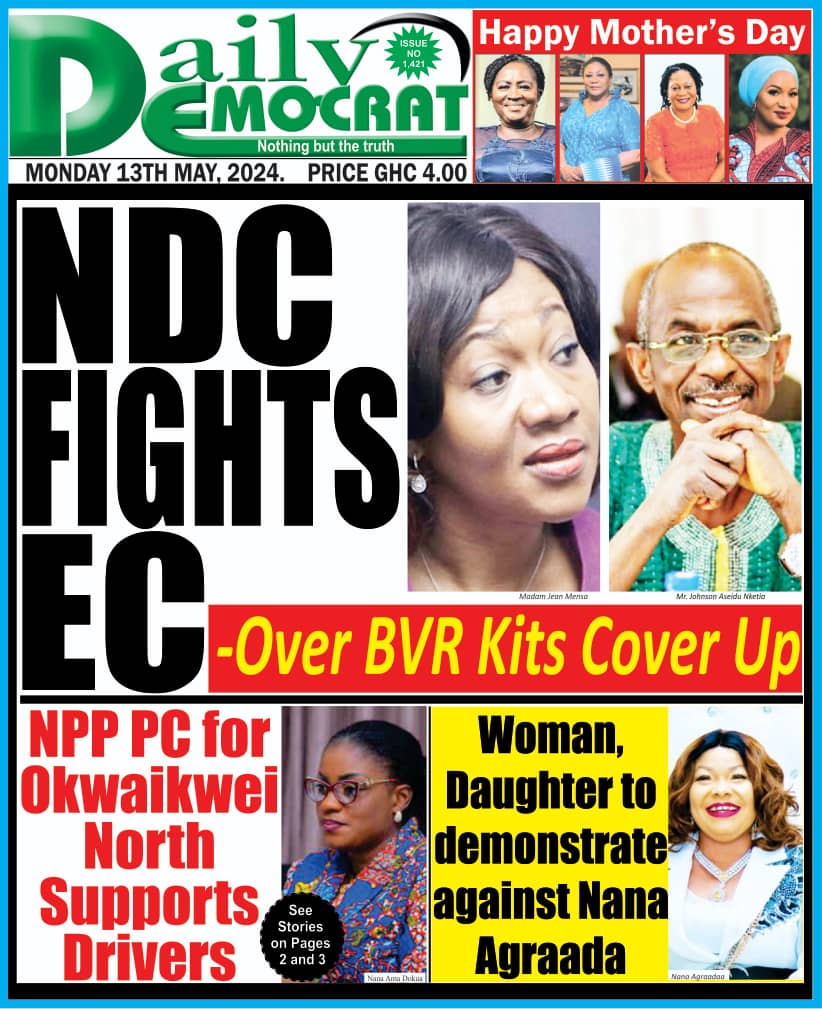 DAILY DEMOCRAT NEWSPAPER: MONDAY 13TH MAY, 2024 EDITION - Daily ...